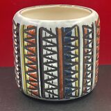 Contemporary ceramic, Cache pot, vase Roger Capron Vallauris