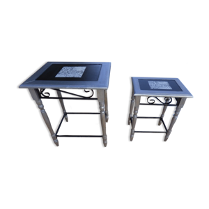 lot de 2 tables gigognes