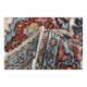 Tapis vintage médaillon, tapis vintage unique en son genre, tapis turc marron rouge