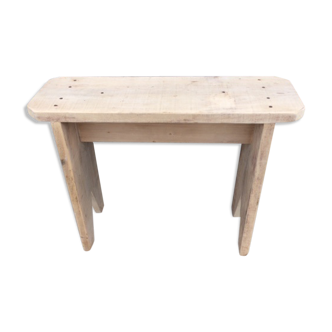 Bleached workshop stool