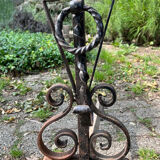 Paire de chenets anciens