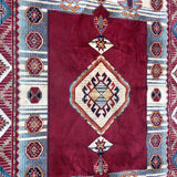 Patterned Kilim rug