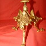 pair of bronze candelabra with 4 candle holders from the late 19th century