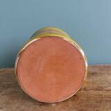 Handmade terracotta mug cup