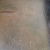 Vintage Brown Leather Chesterfield Tufted Armchair