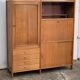 Armoire secrétaire vintage 1950