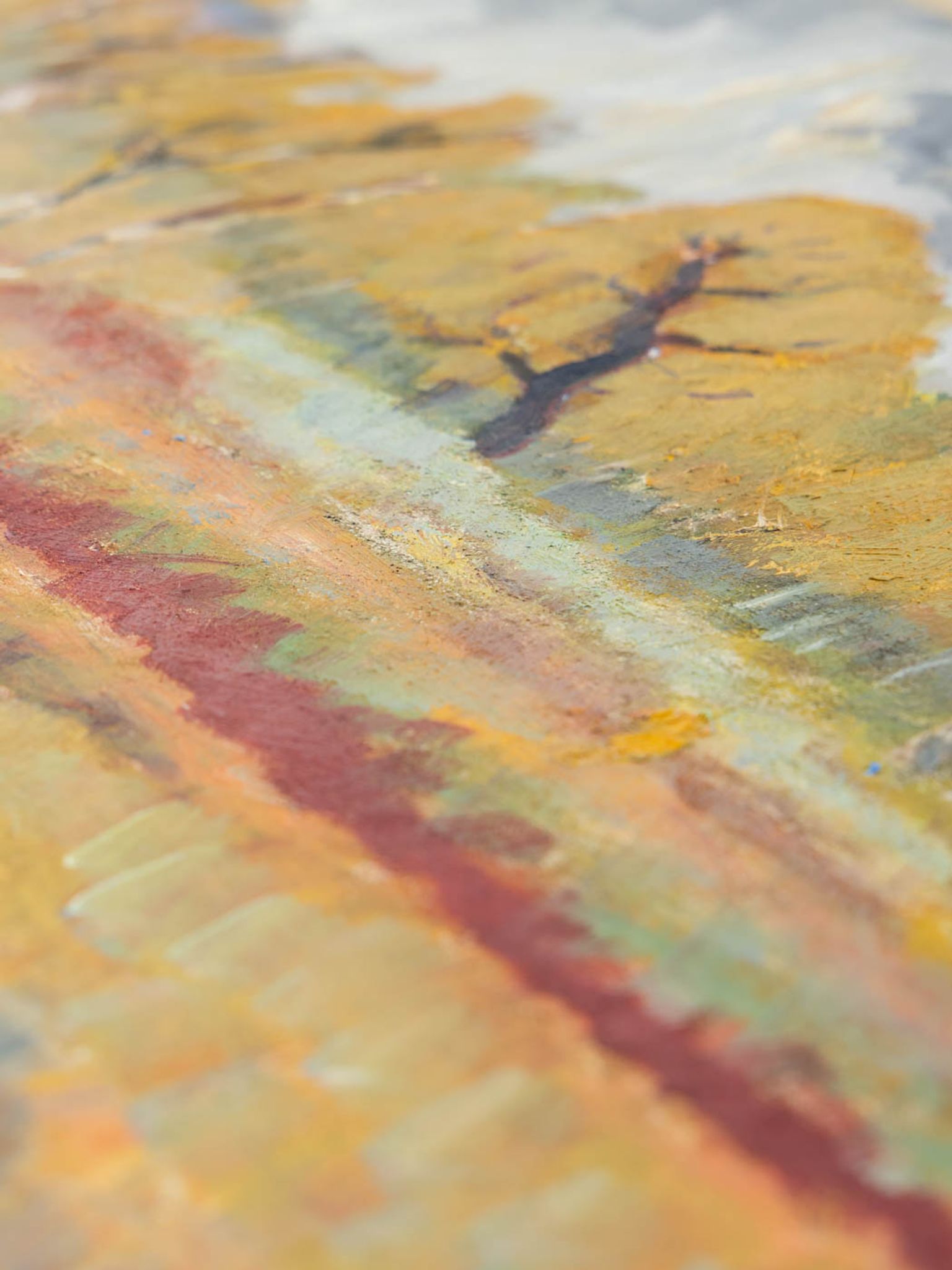 Huile sur toile, 44 x 36 cm
