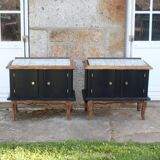 Pair of Art Deco bedside tables
