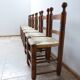 Ensemble de six chaises à manger d