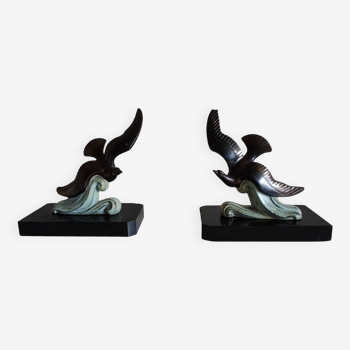 seagull bookends