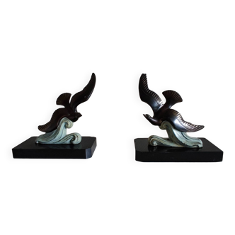 seagull bookends