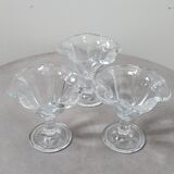 Set of 6 ice cream cups