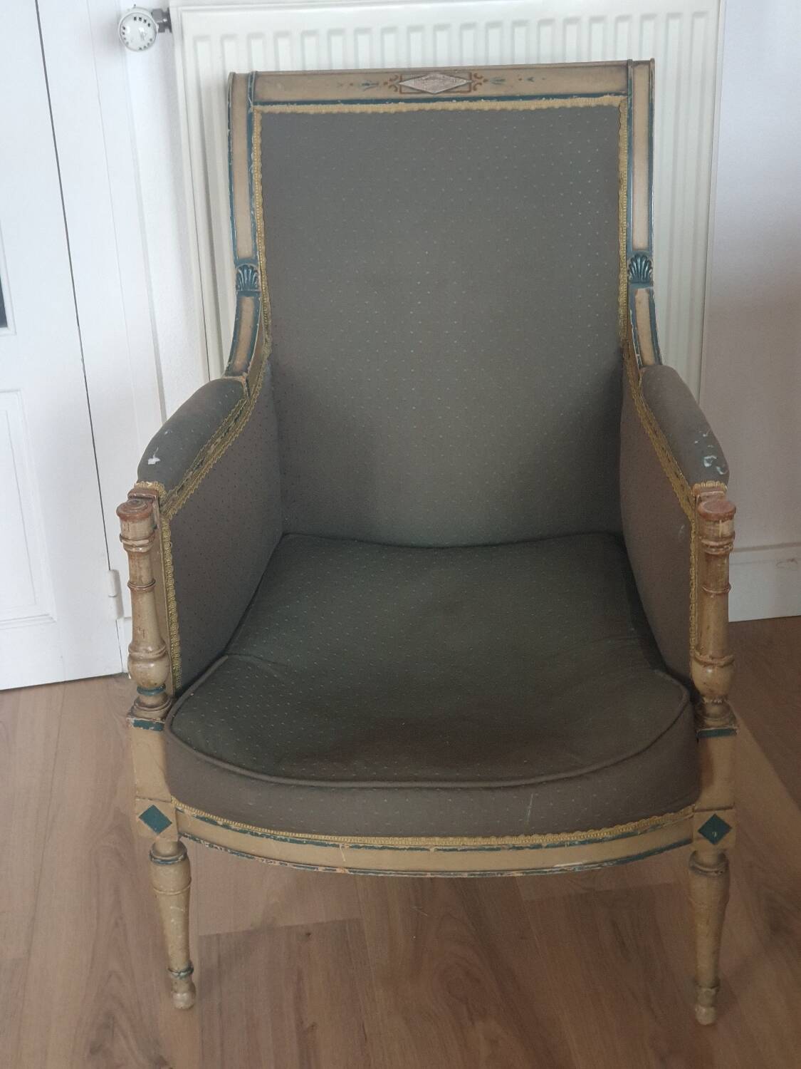 Louis XVI style armchair