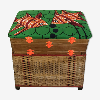 Fishing stool, toy chest