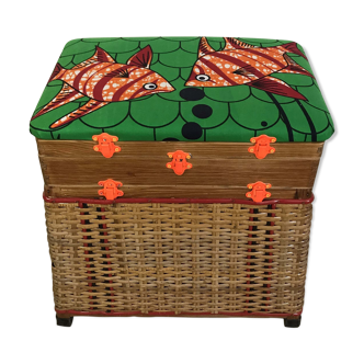 Fishing stool, toy chest