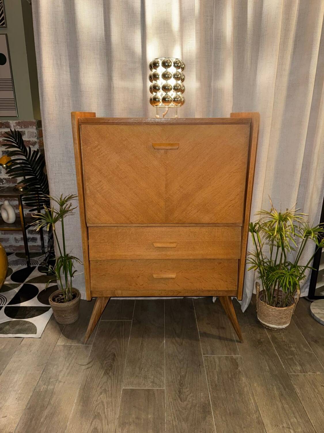 Secrétaire vintage scandinave