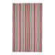 Tapis turc Oushak fait main en laine et coton rouge 174x287 des années 1970