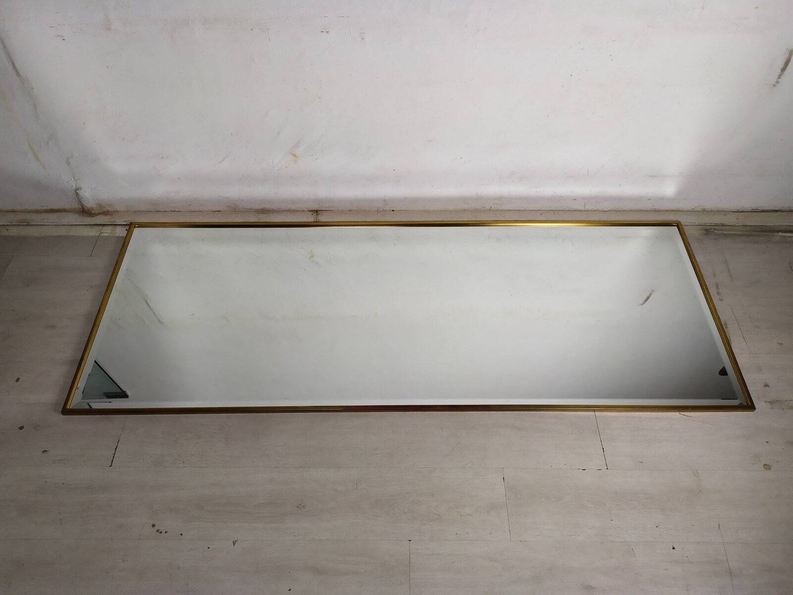 Vintage gold mirror, 1970s