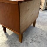 Pair of Scandinavian teak bedside tables