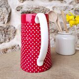 Polka dot pitcher