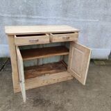 Parisian buffet in natural wood