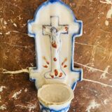 Old earthenware wall stoup – 20th century