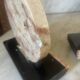 Pair of Art Deco marble and onyx bookends