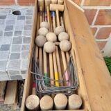 Old croquet game