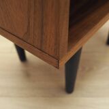 Walnut bedside table, Scandinavian design