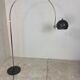 Mid-Century Grey Arc Floor Lamp from Gepo, 1960s