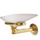 Jill Wall Light – Italian Design Arteluce 1980 – Brass & Opaline Glass