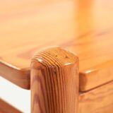 Minimalist japandi pine wooden chairs, 4