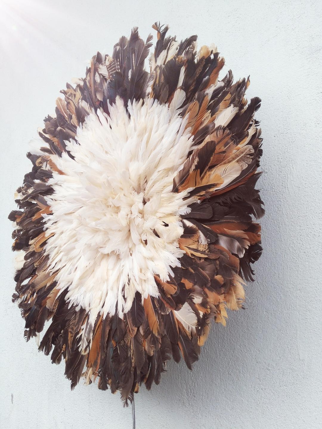 Juju hat white natural contour of 35 cm