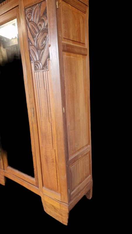Art deco wardrobe