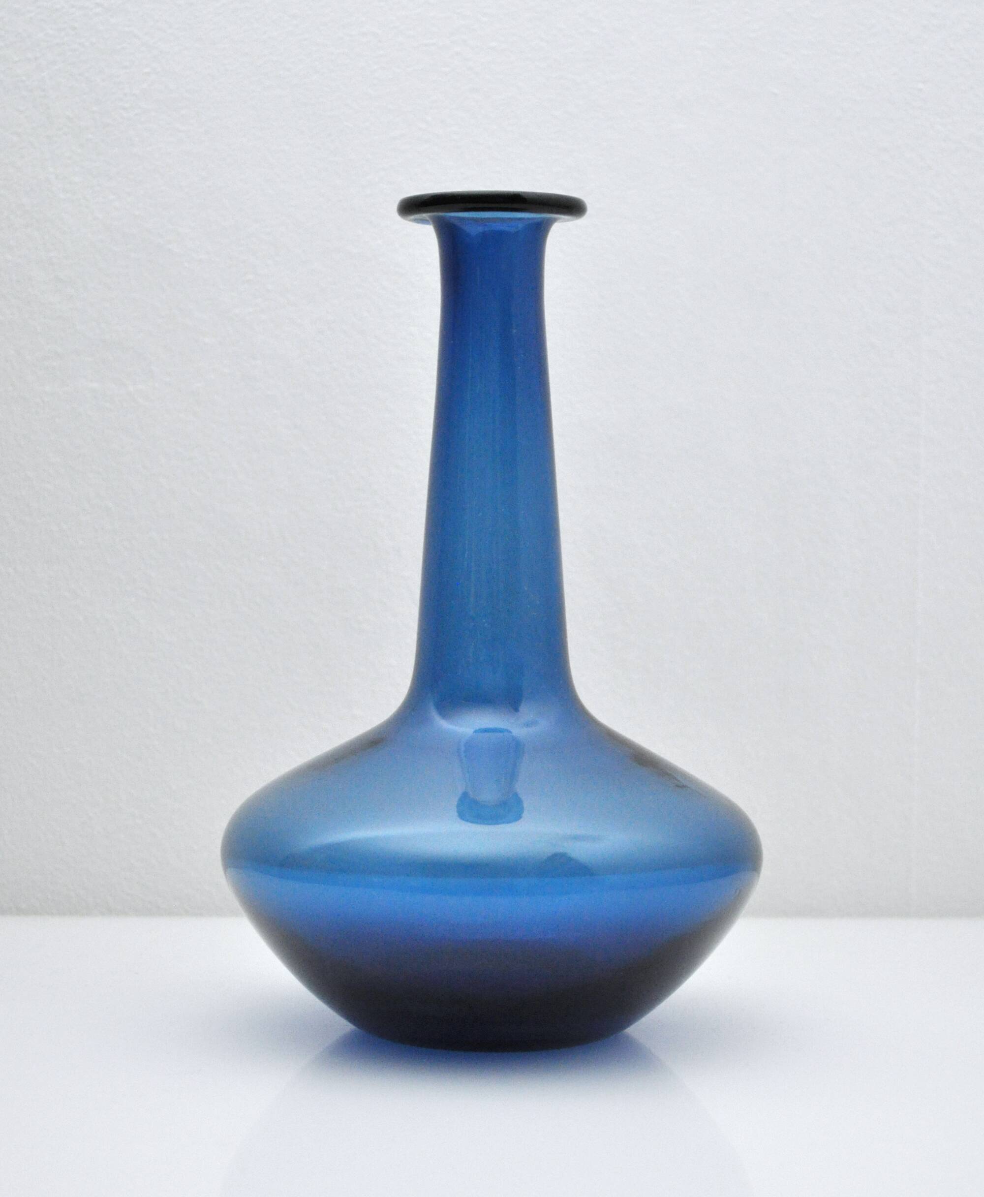 Scandinavian Modern Vase, Holmegaard Denmark, 1960s