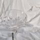1 Val Saint Lambert crystal champagne glass, Nestor model, Hamle cut
