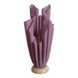 Purple vintage corolla lamp