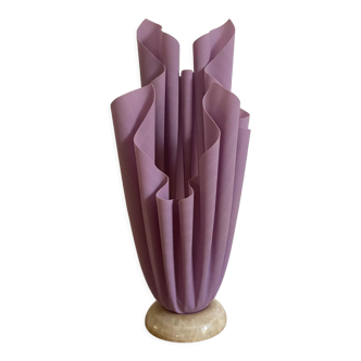 Purple vintage corolla lamp