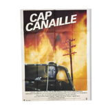 Original French poster "cap canaille" 1983