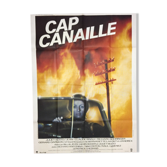 Original French poster "cap canaille" 1983