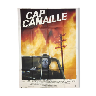 Affiche originale française  "cap canaille" 1983