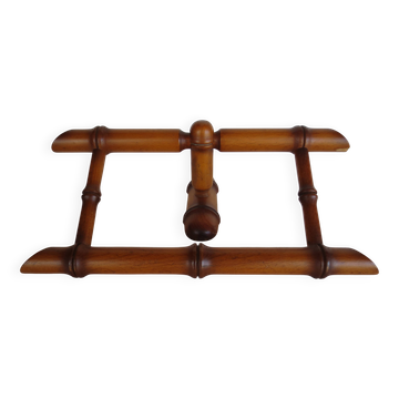 porte manteaux / porte serviettes          en bois