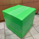 Retro vintage pouf