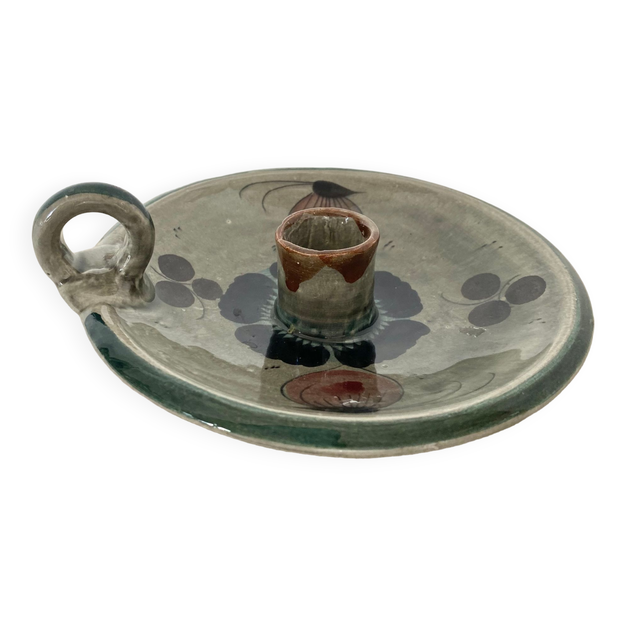 Ceramic thumb candle holder Mexico