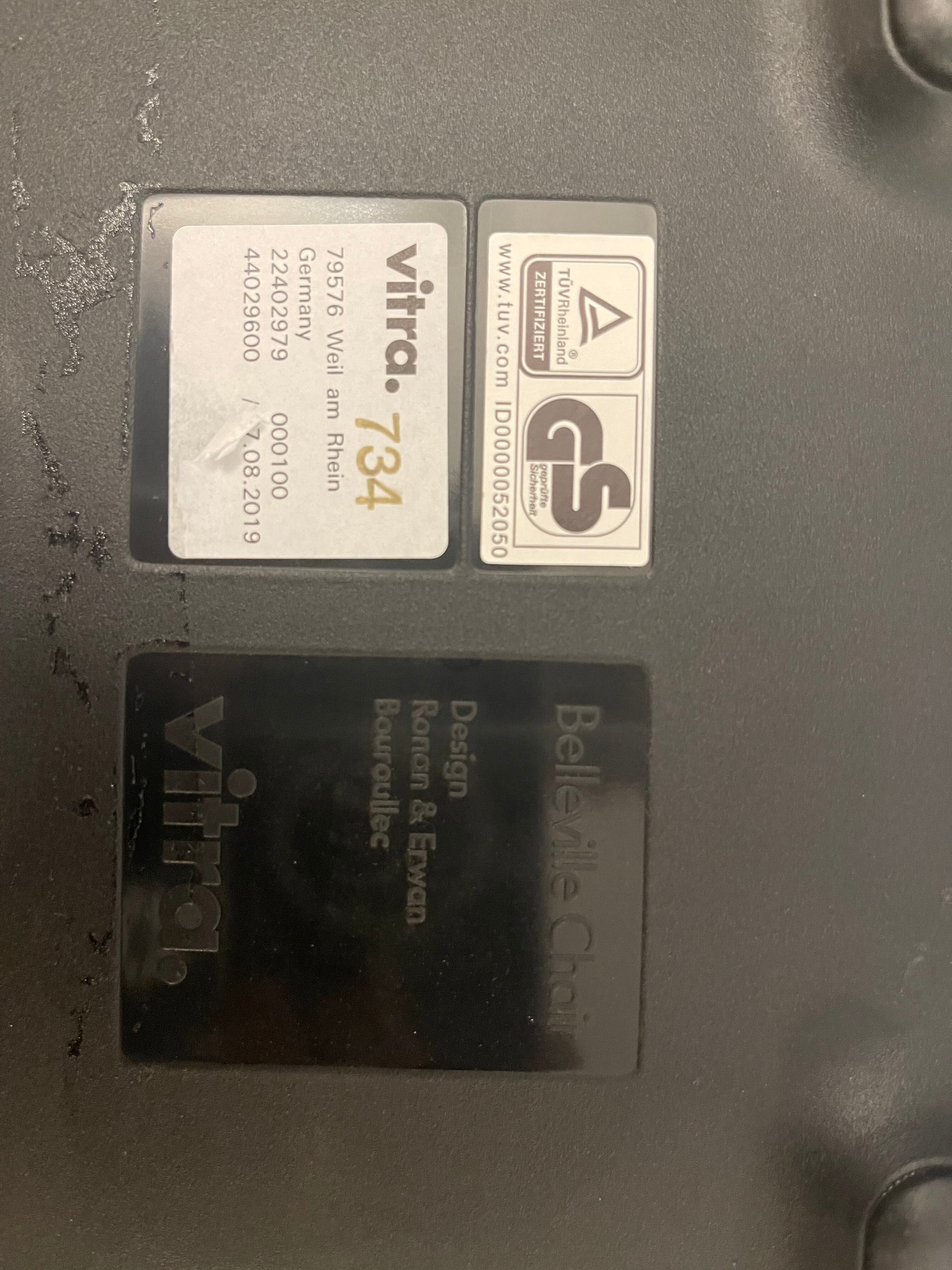 Chairs belleville leather