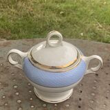 Coffee service, composed of 17 pieces, Poreylor, l amandinoise, vintage