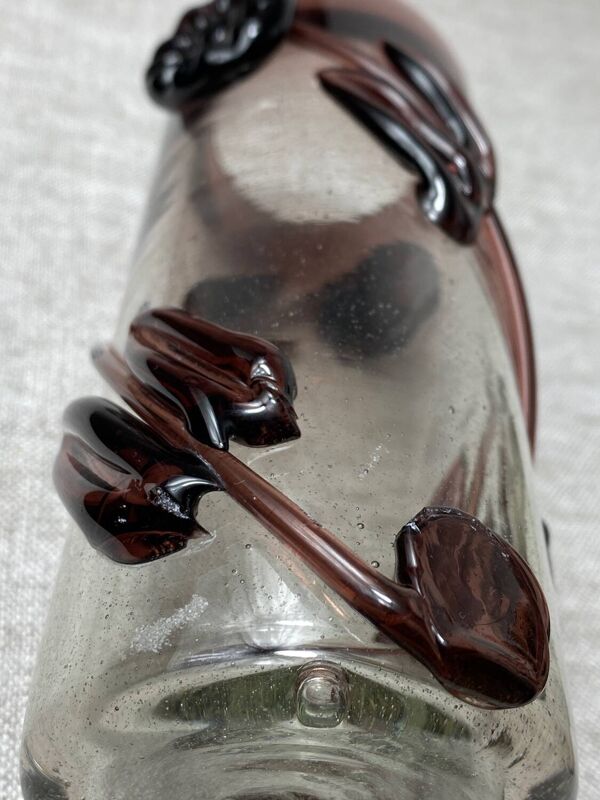 Verres et carafe en verre de Murano