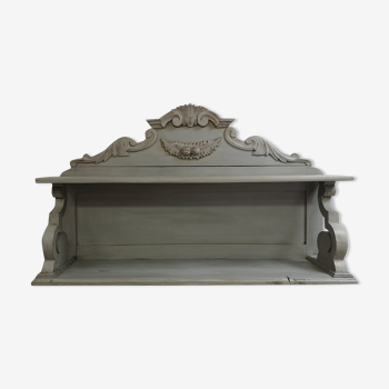 Wall shelf 19th XIX th patina shabby chic gustavian