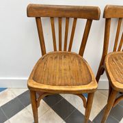 Paire de chaise de bistrot