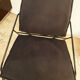 Fauteuil tubulaire noir
